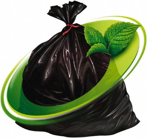 Mint-X MX4347STB Rodent Repellent Trash Bags 55 gal, 1.7 mil, 100 Pack