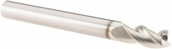 Kyocera SGS Precision Tools 34859 Square End Mill 1/4" Dia, 1/2" LOC, 3 Flute, Solid Carbide