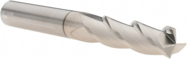 Kyocera SGS Precision Tools 34866 Square End Mill 1/2" Dia, 1-5/8" LOC, 3 Flute, Solid Carbide