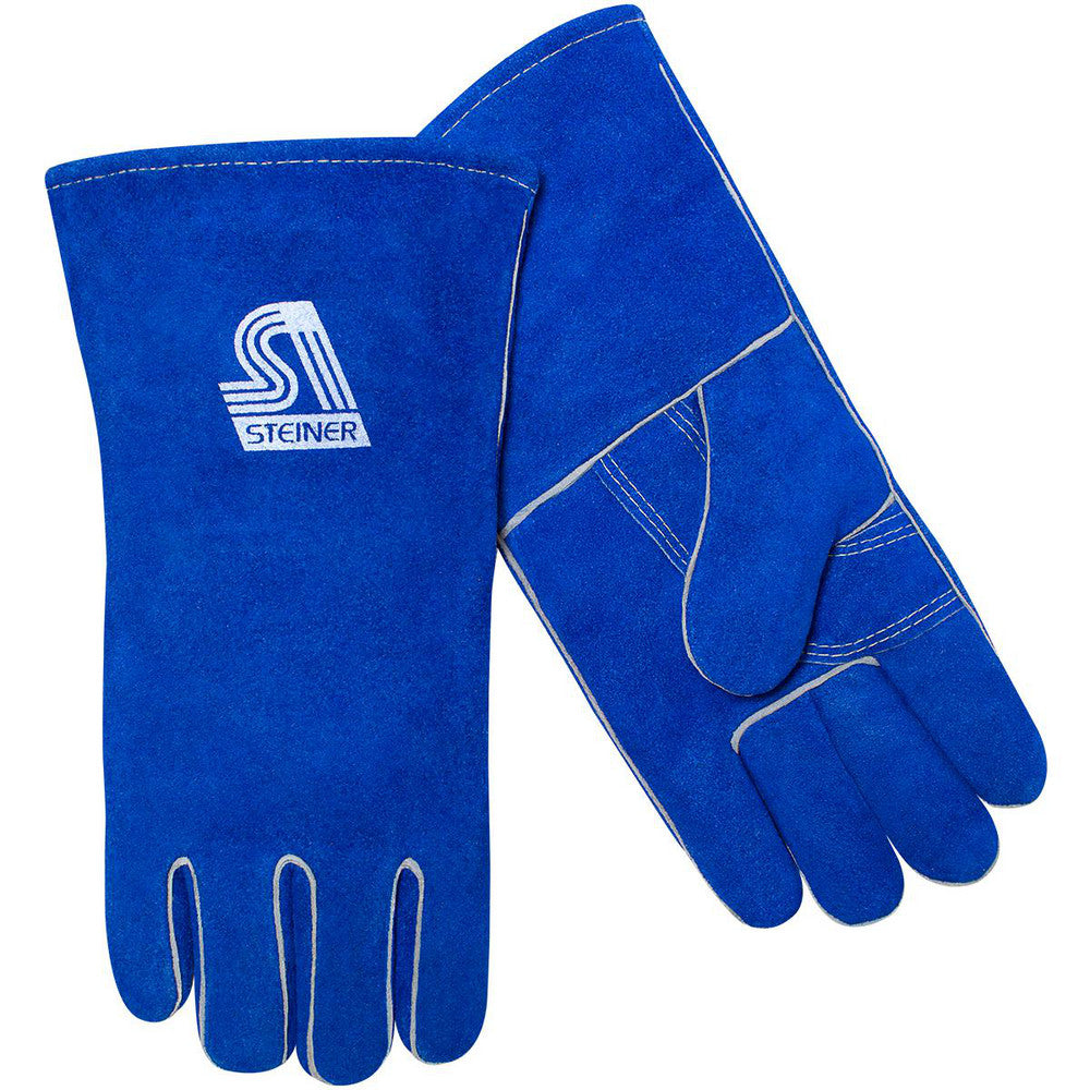 Steiner 02509F-X Welding Gloves Size X-Large, Cowhide Leather, Stick Welding Application
