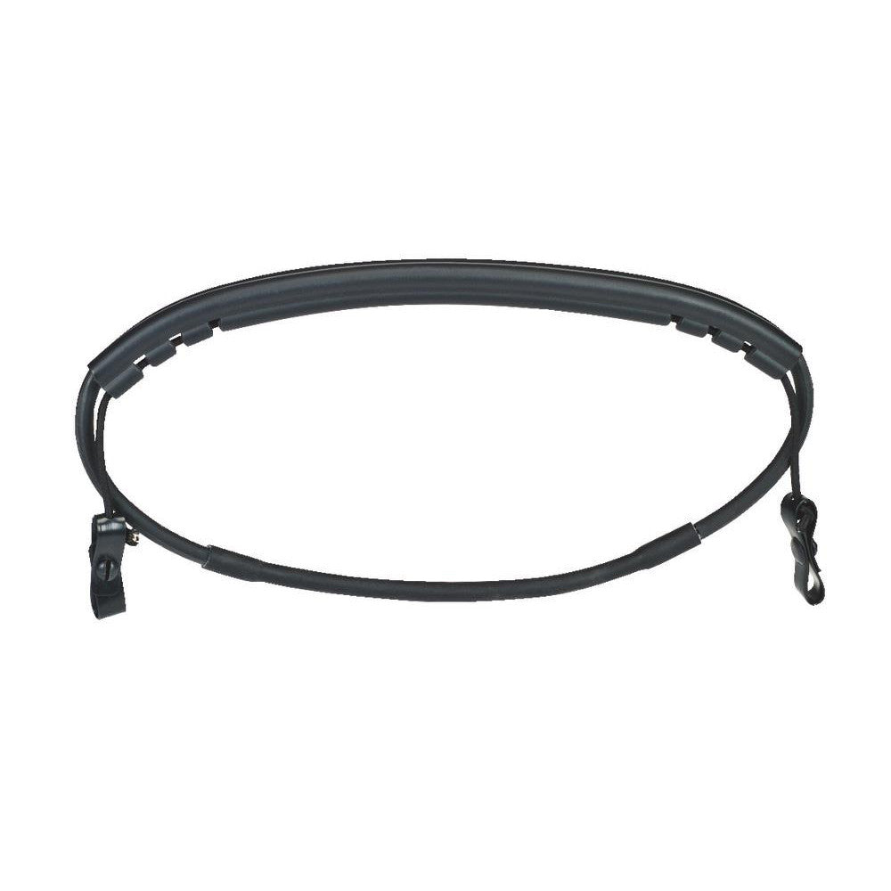 MSA 449895 Hard Hat Goggle Retainer Neoprene, Black, Use with Hat