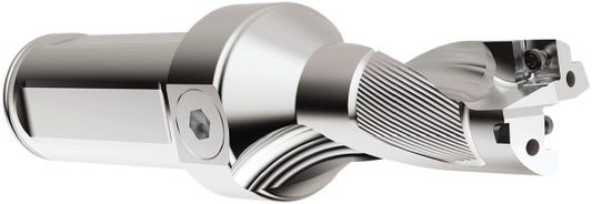 Seco 03080723 47.5mm Max Drill Depth, 2xD, 23.8mm Diam, Indexable Insert Drill