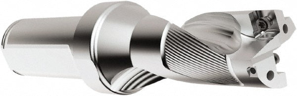Seco 03080724 50.04mm Max Drill Depth, 2xD, 24.99mm Diam, Indexable Insert Drill