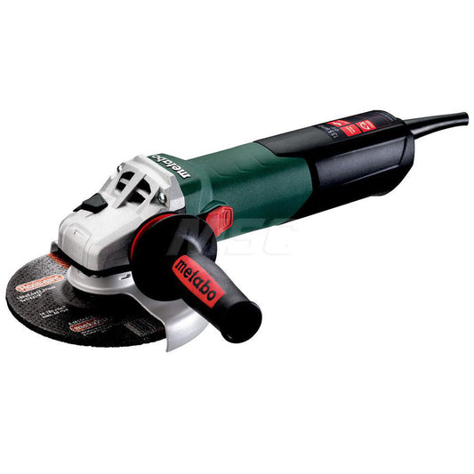 Metabo 600563420 Corded Angle Grinder 6" Wheel Dia, 2,000 to 7,600 RPM, 5/8-11 Spindle