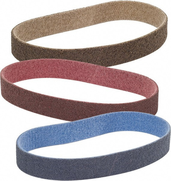 WALTER Surface Technologies 07D152 Abrasive Belt  1-1/2" Wide, 30" OAL, Aluminum Oxide