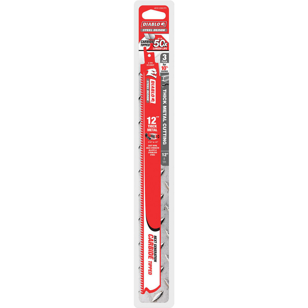 DIABLO DS1208CF3 Reciprocating Saw Blade Solid Carbide