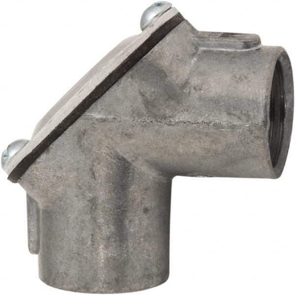 Hubbell-Raco 2652 Conduit Coupling For Rigid & Intermediate (IMC), Die Cast Zinc, 1/2" Trade Size