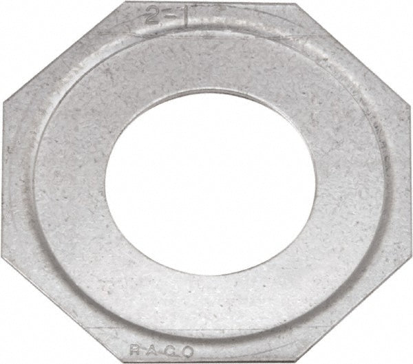Hubbell-Raco 1367 Electrical Enclosure Washer Steel & Zinc, Use with Steel Utility Boxes