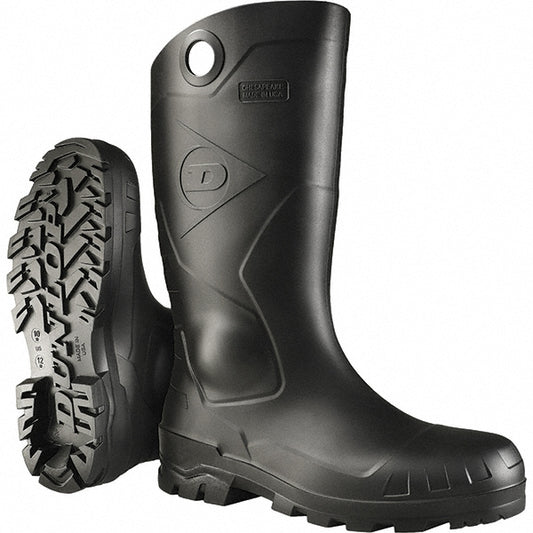 Dunlop Protective Footwear 86776.6 Work Boot Size 6, PVC, Steel Toe