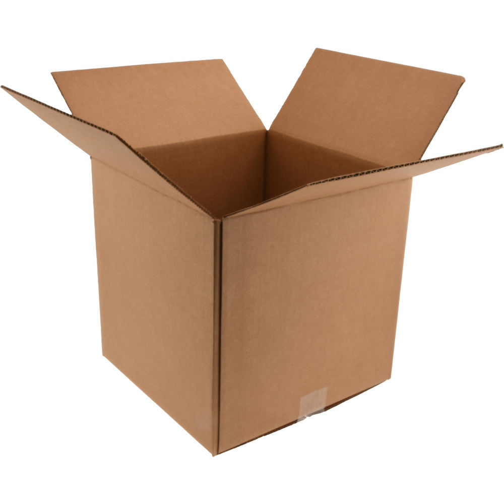Box Partners Inc HD1212 Heavy-Duty Corrugated Shipping Box 12" Long, 12" Wide, 12" High