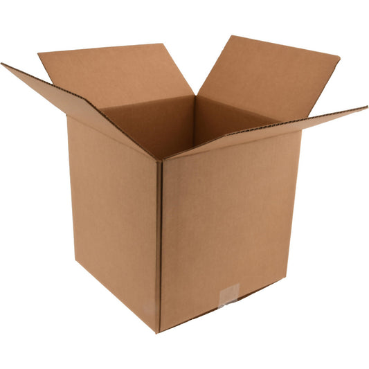 Box Partners Inc HD1212 Heavy-Duty Corrugated Shipping Box 12" Long, 12" Wide, 12" High