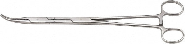 GEARWRENCH 82035 Hemostat Tweezer All Purpose, Stainless Steel, Bent Tip, 9.73" OAL