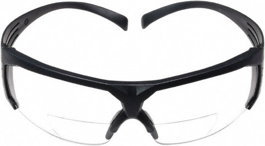 3M 7100132359 Magnifying Safety Glasses SecureFit, +2 Lens, Clear Lenses, Anti-Fog & Scratch Resistant, ANSI Z87.1
