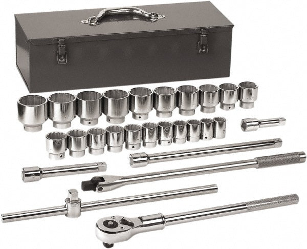 GEARWRENCH 80880 Standard Socket Set 27 Pc, 3/4" Drive, 7/8 to 2-3/8" Socket
