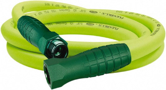 Legacy HFZG510YWS Garden Hose Lead-In 10 ft, 3/4" GHT Thread, Green, Hybrid Polymer, 150 psi