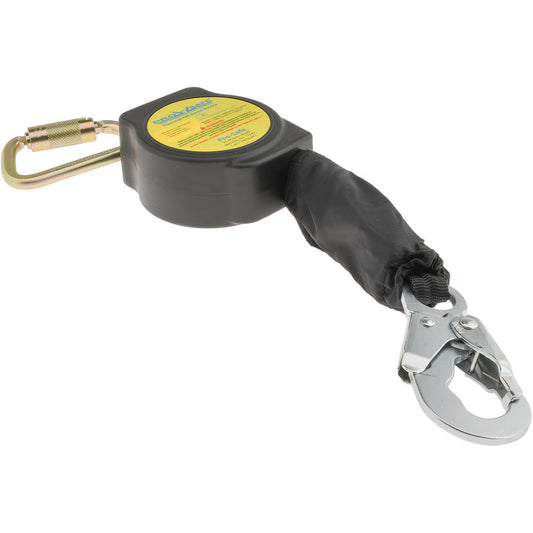 PRO-SAFE PS-WBLM11B Self-Retracting Lifeline 350 lb Capacity, Alloy Steel Zinc Plated Carabiner