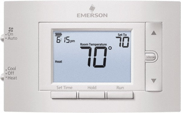 White-Rodgers 1F83C-11PR 50 to 99&degF, 1 Heat, 1 Cool, Digital Programmable Thermostat
