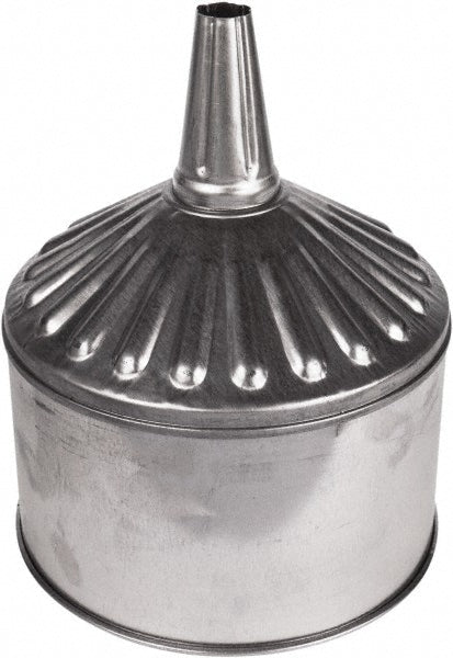 Funnel King 94463 8 Qt Capacity Galvanized Steel Funnel