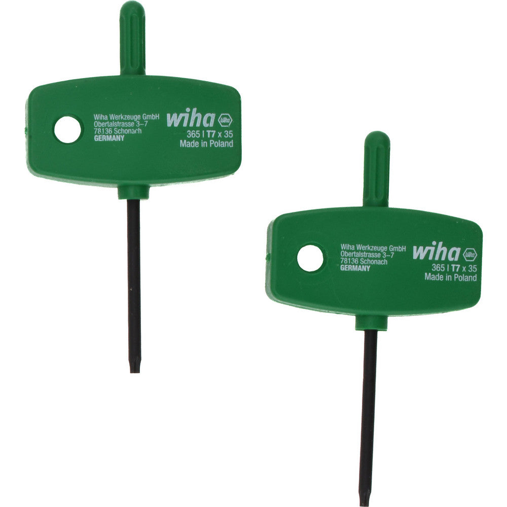 Wiha 36517 Torx Key Wing Handle, T7, 2.7" OAL