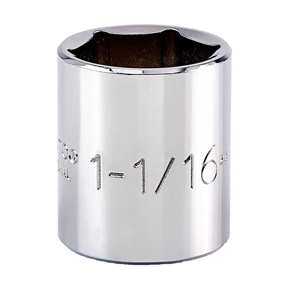 Proto J5434H Hand Socket 1-1/16" Socket, 6-Point