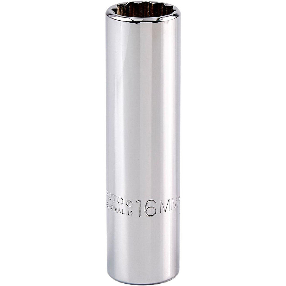 Proto J5316M Deep Hand Socket 16 mm Socket, 12-Point