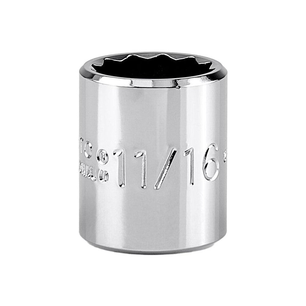 Proto J5222 Hand Socket 11/16" Socket, 12-Point