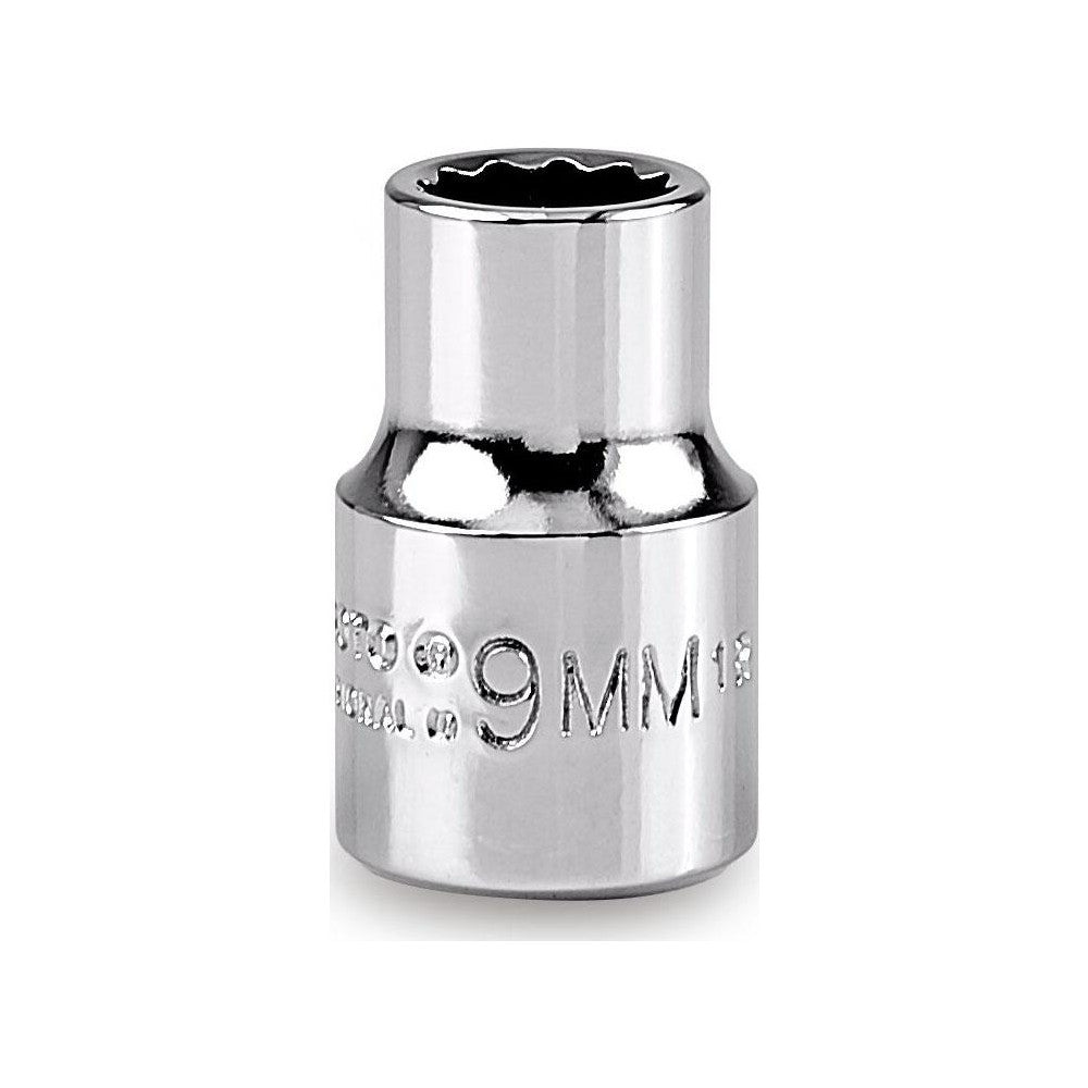Proto J5209M Hand Socket 9 mm Socket, 12-Point