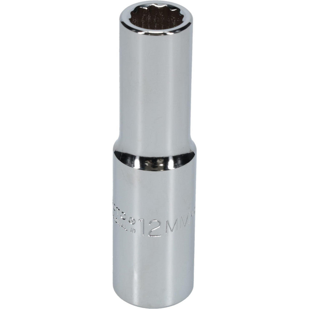 Proto J5312M Deep Hand Socket 12 mm Socket, 12-Point