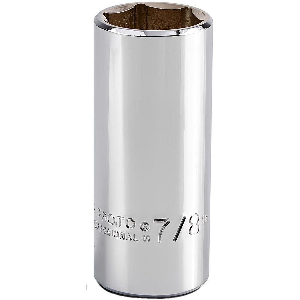 Proto J5028H Deep Hand Socket 7/8" Socket, 6-Point