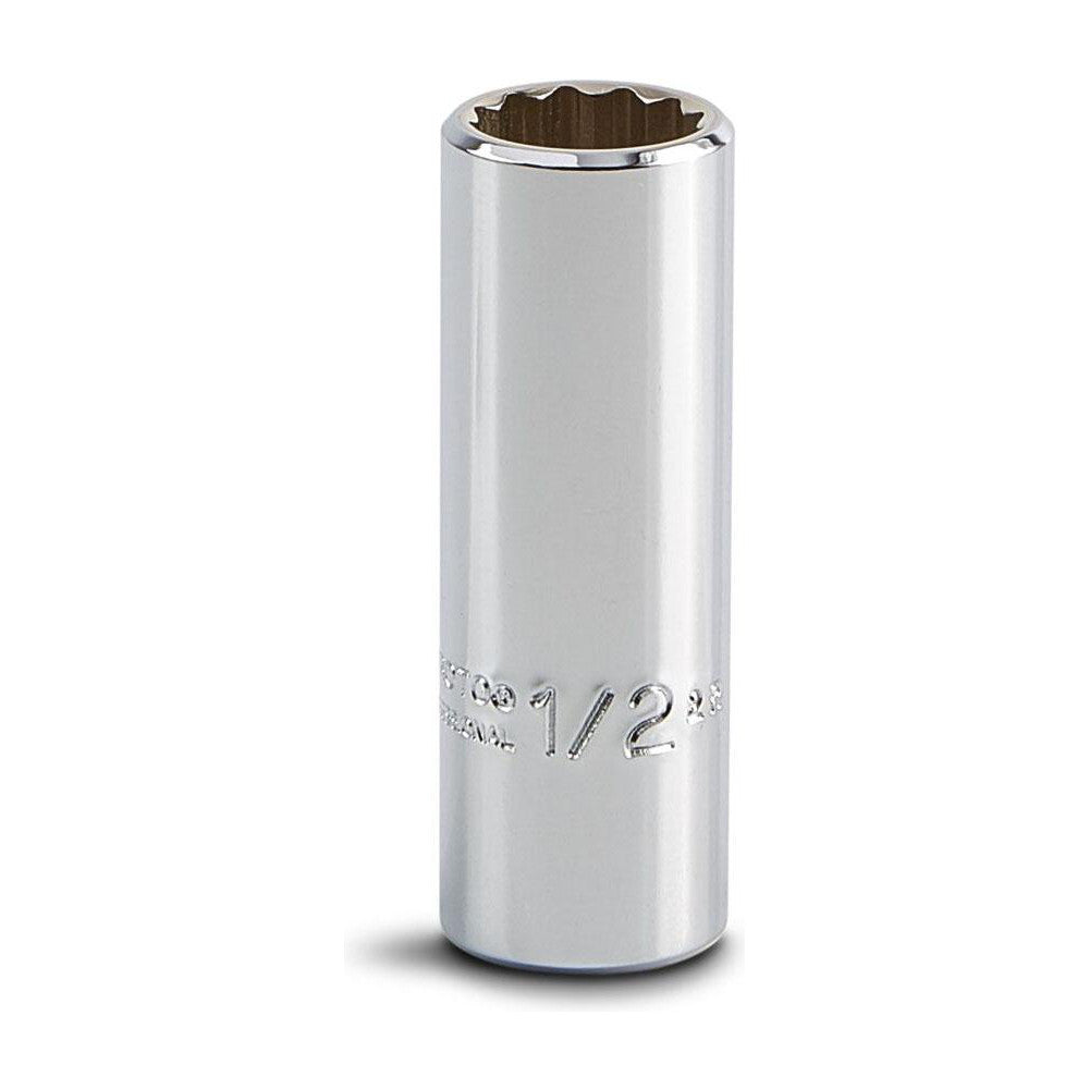 Proto J5016 Deep Hand Socket 1/2" Socket, 12-Point
