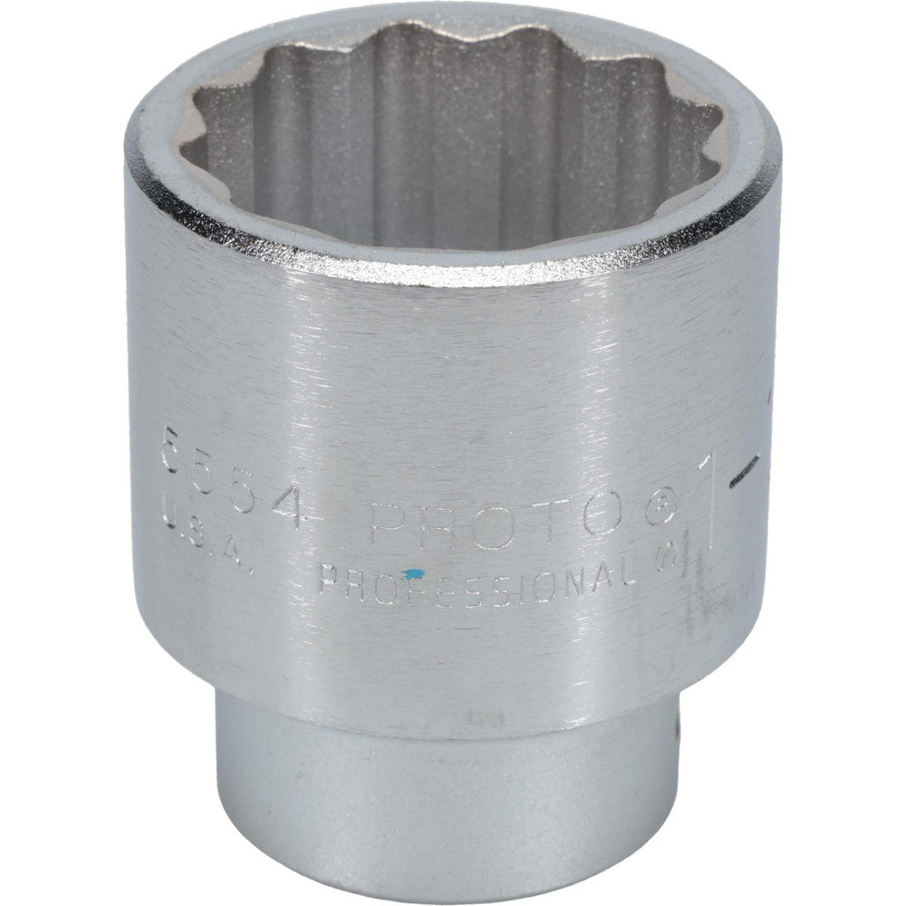 Proto J5554 Hand Socket 1-11/16" Socket, 12-Point