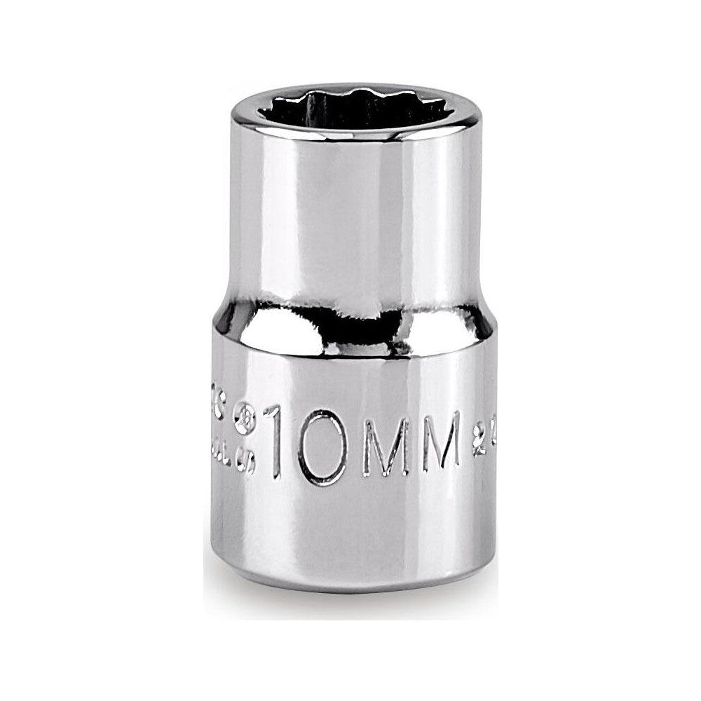 Proto J5210M Hand Socket 10 mm Socket, 12-Point