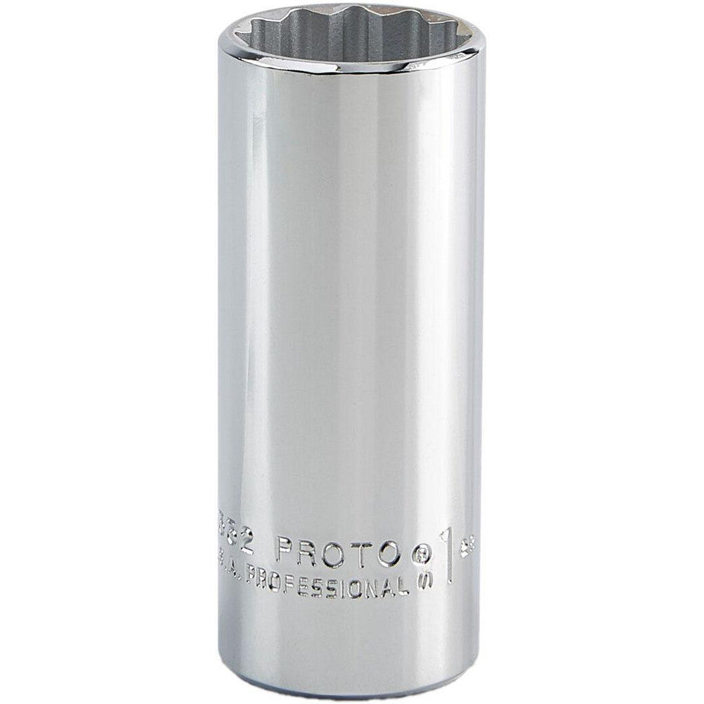 Proto J5332 Deep Hand Socket 1" Socket, 12-Point