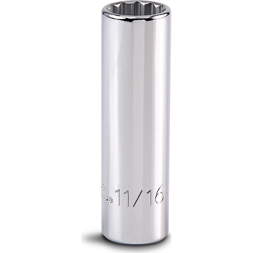 Proto J5322 Deep Hand Socket 11/16" Socket, 12-Point