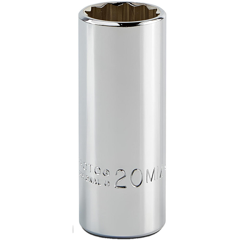 Proto J5020M Deep Hand Socket 20 mm Socket, 12-Point