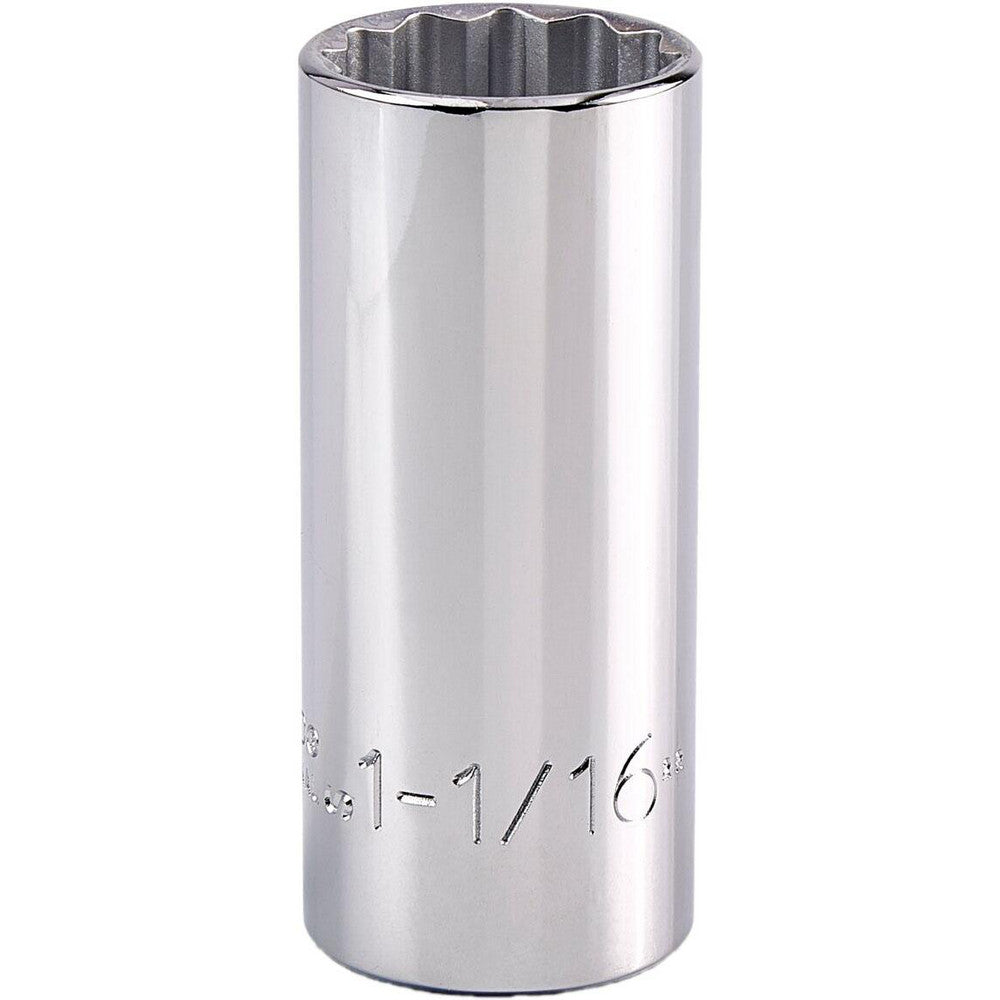 Proto J5334 Deep Hand Socket 1-1/16" Socket, 12-Point