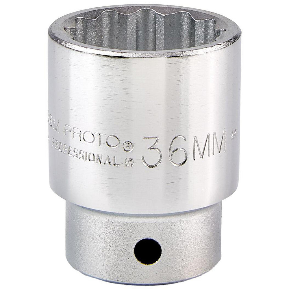 Proto J5536M Hand Socket 36 mm Socket, 12-Point