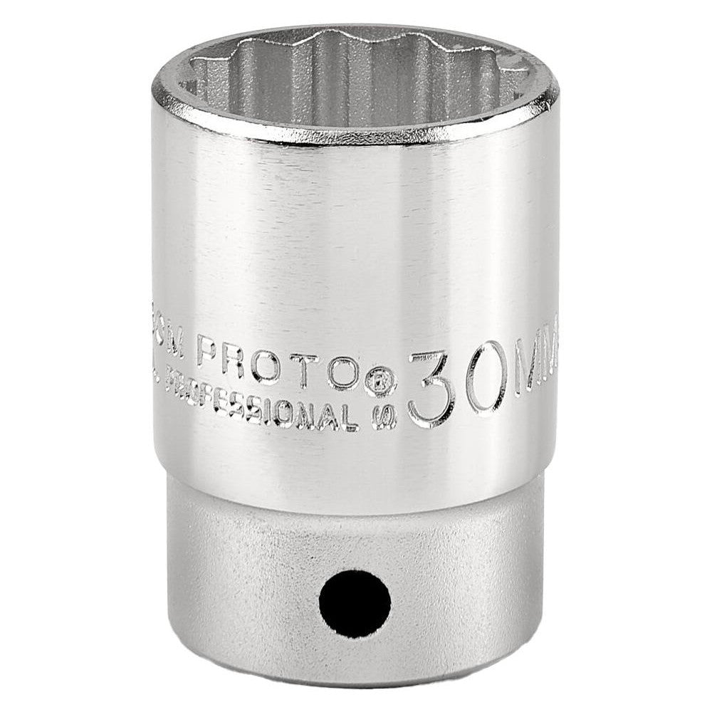 Proto J5530M Hand Socket 30 mm Socket, 12-Point