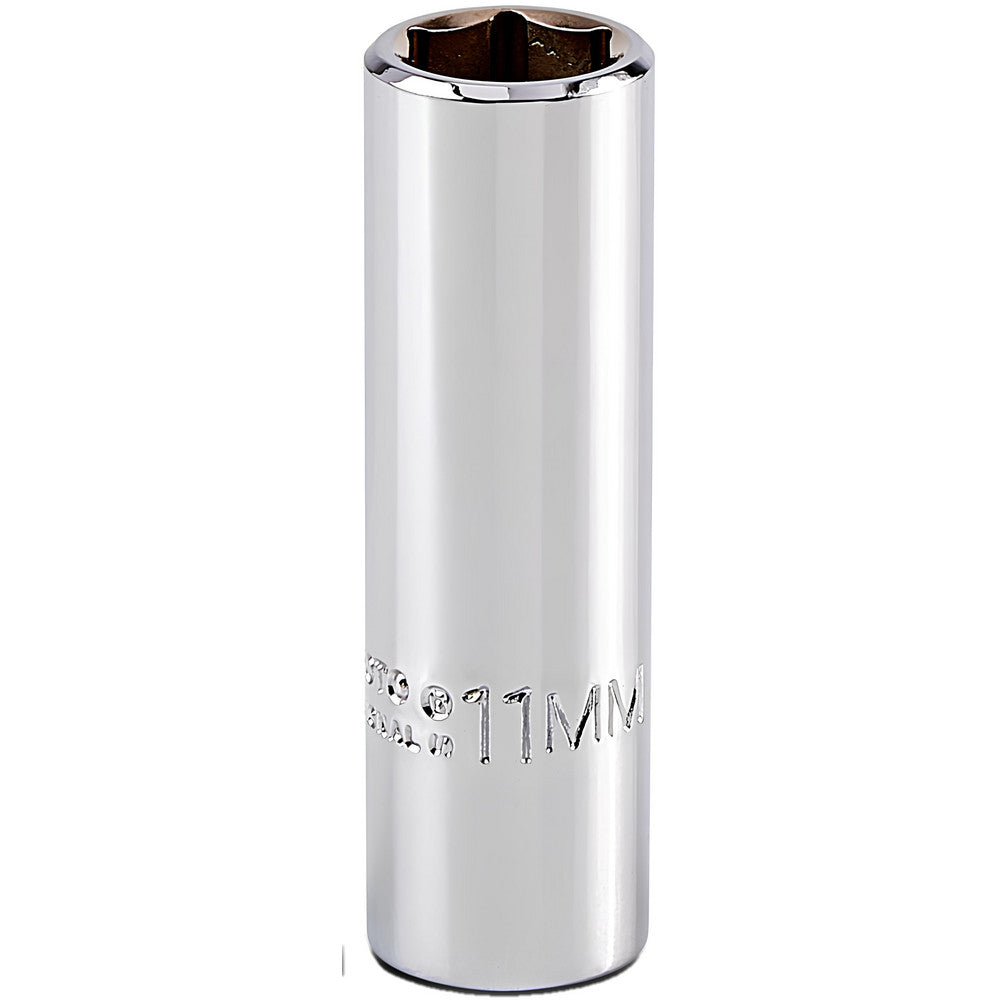 Proto J5011MH Deep Hand Socket 11 mm Socket, 6-Point