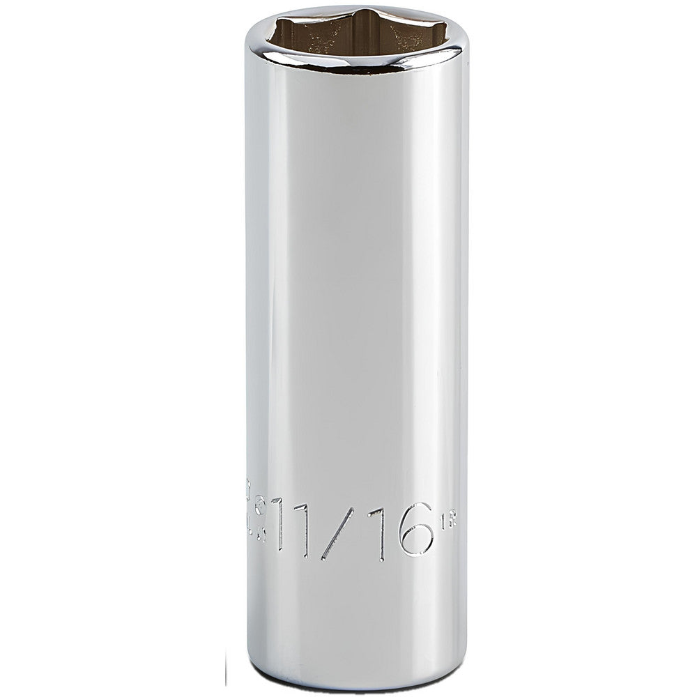 Proto J5022H Deep Hand Socket 11/16" Socket, 6-Point