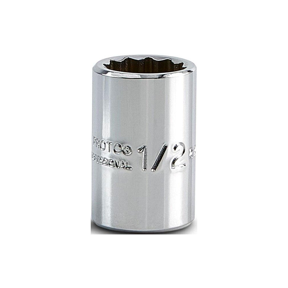 Proto J5216 Hand Socket 1/2" Socket, 12-Point