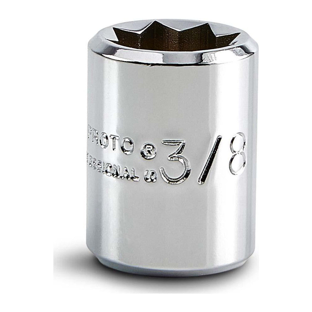 Proto J4712S Hand Socket 3/8" Socket, 8-Point