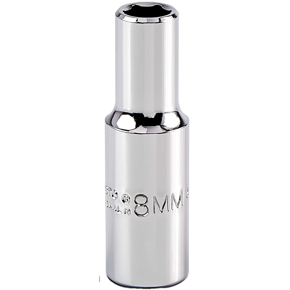 Proto J5008MH Deep Hand Socket 8 mm Socket, 6-Point