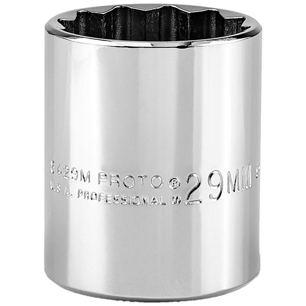 Proto J5429M Hand Socket 29 mm Socket, 12-Point