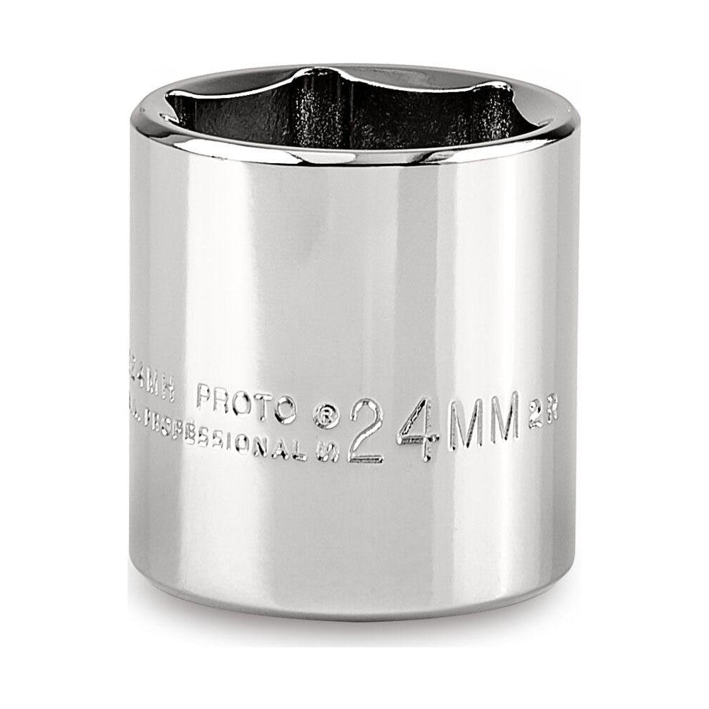 Proto J5224MH Hand Socket 24 mm Socket, 6-Point