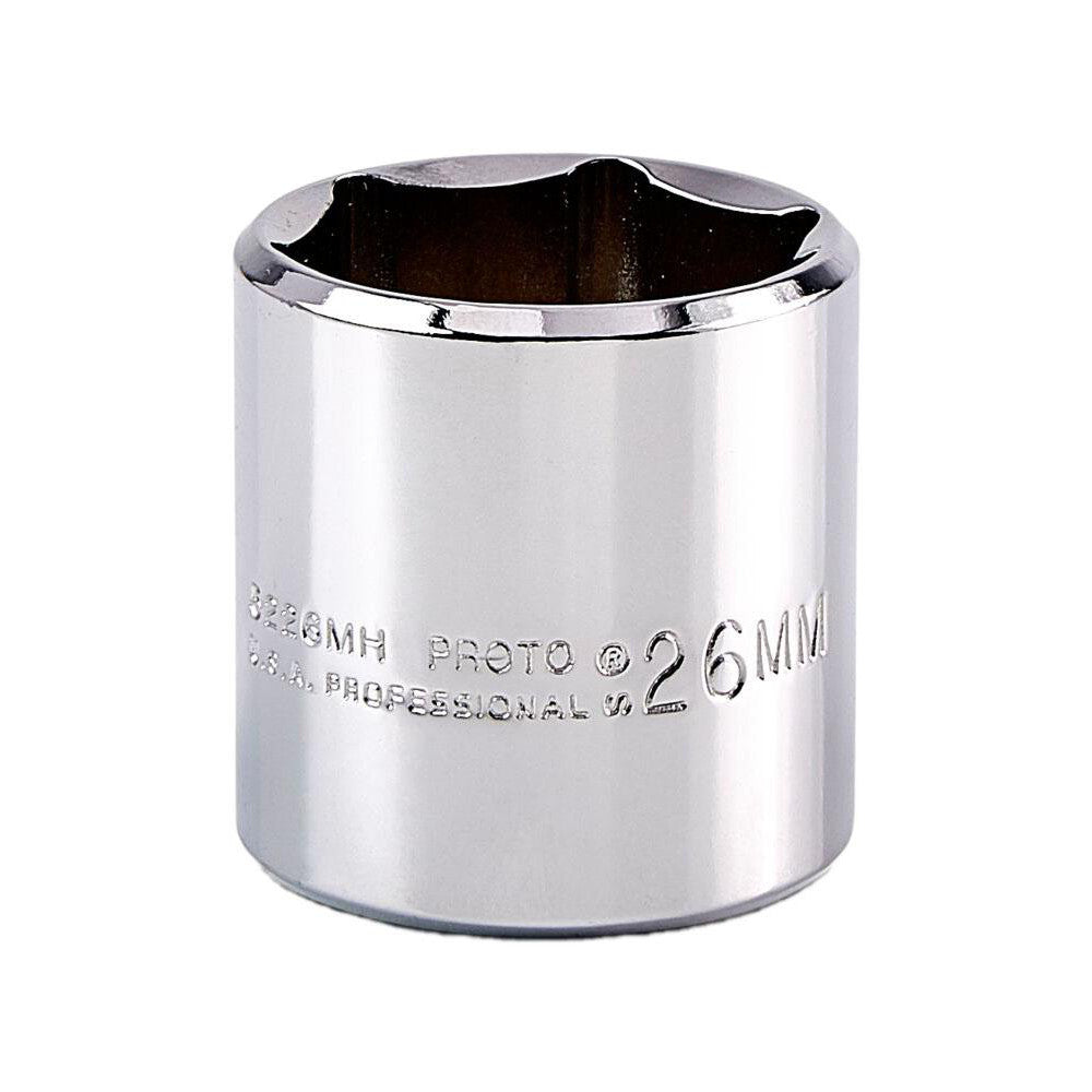 Proto J5226MH Hand Socket 26 mm Socket, 6-Point