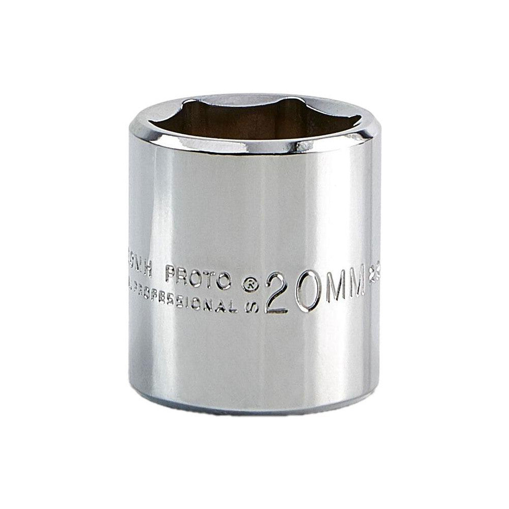 Proto J5220MH Hand Socket 20 mm Socket, 6-Point