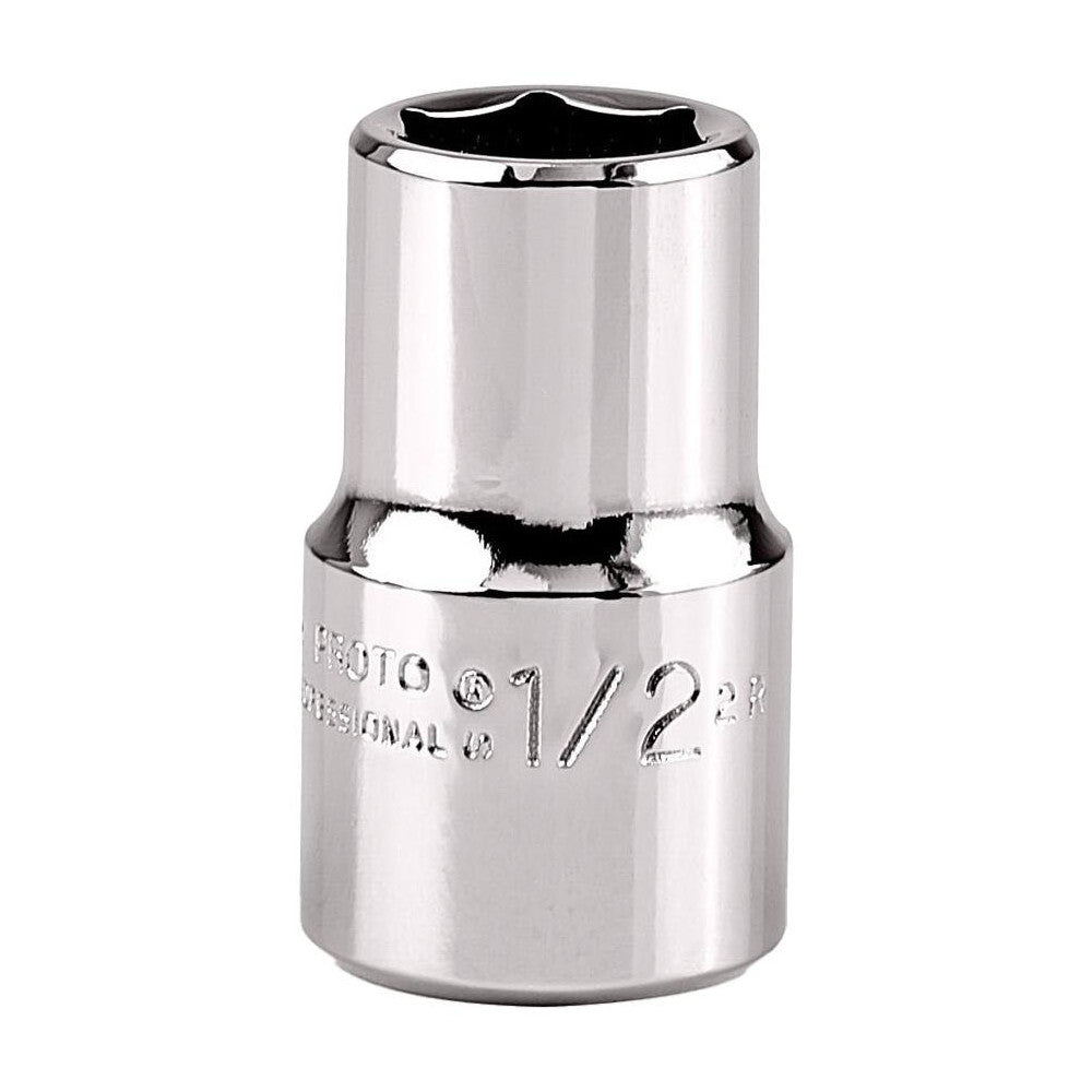 Proto J5416H Hand Socket 1/2" Socket, 6-Point