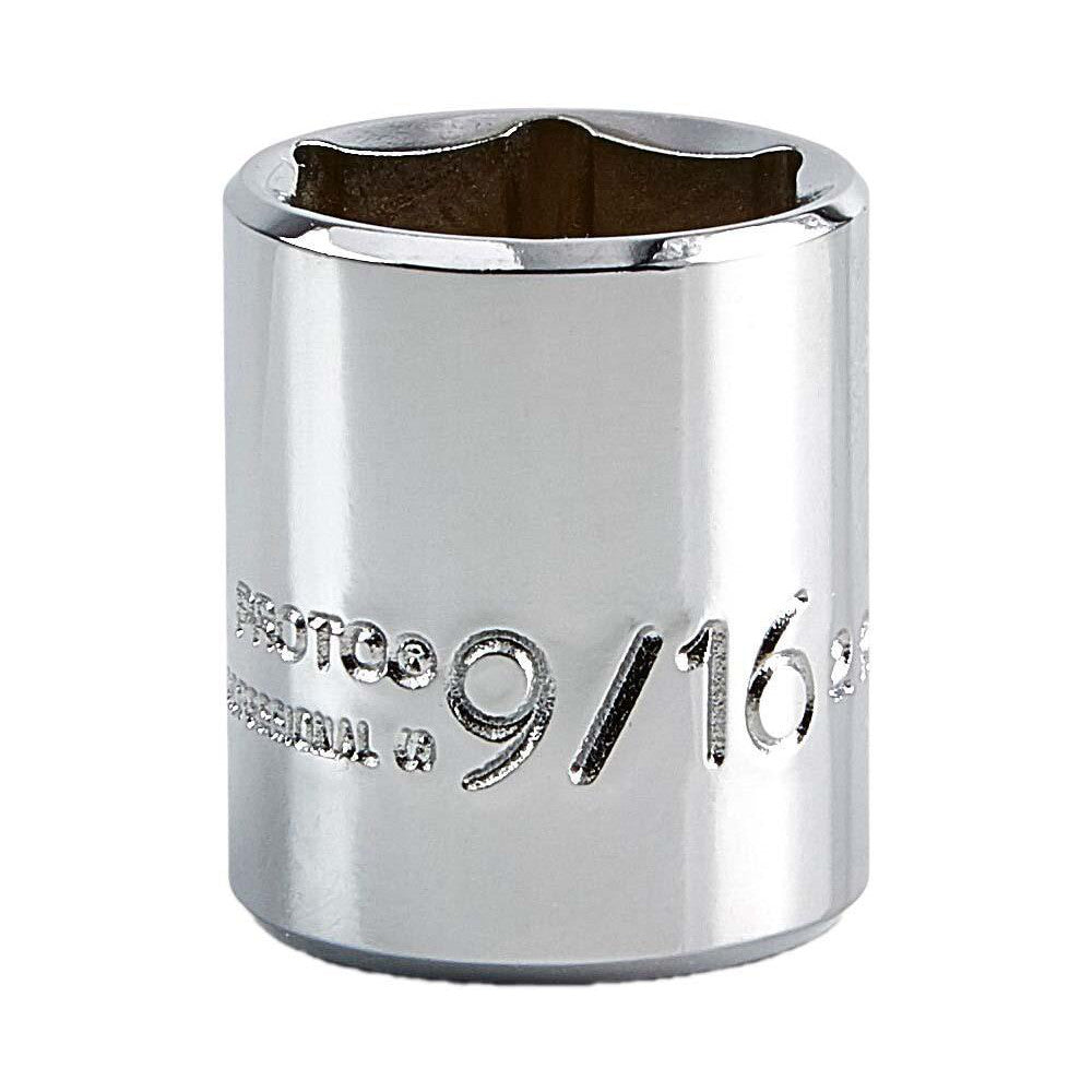 Proto J4718 Hand Socket 9/16" Socket, 6-Point