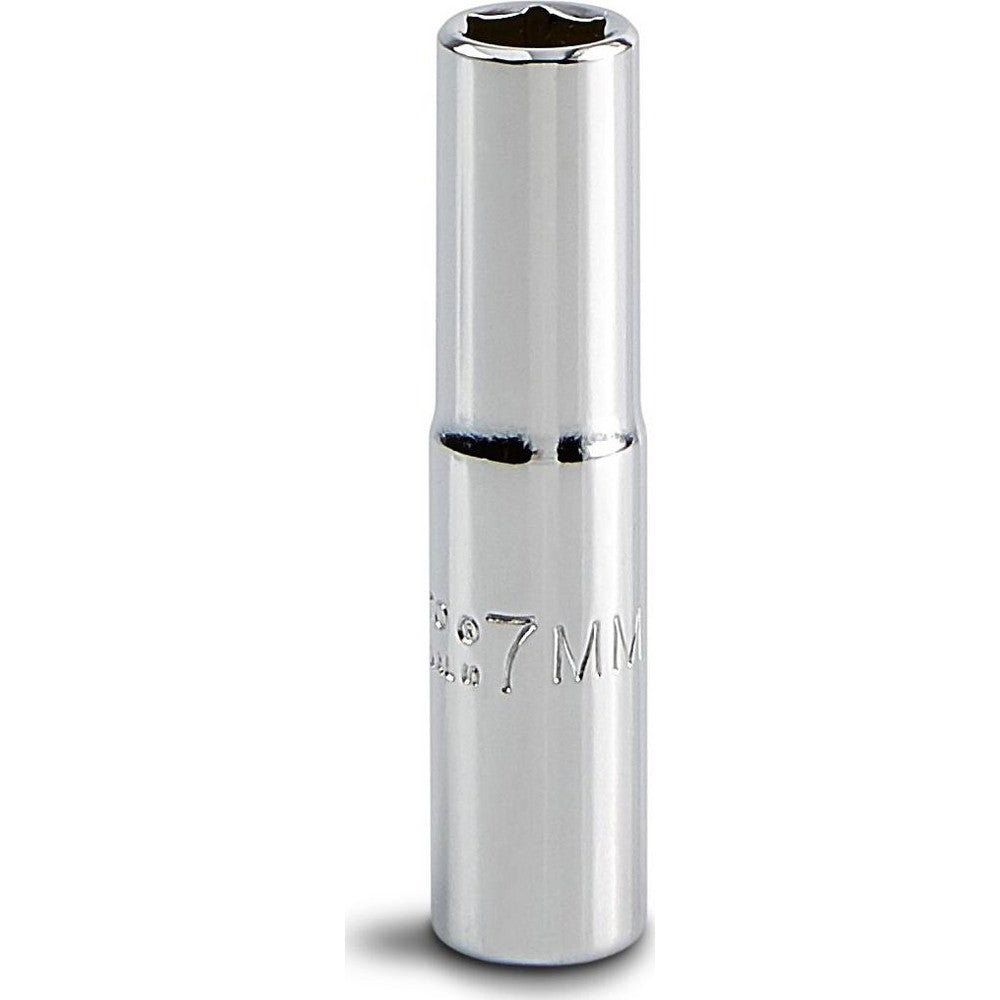 Proto J4707LM Deep Hand Socket 7 mm Socket, 6-Point